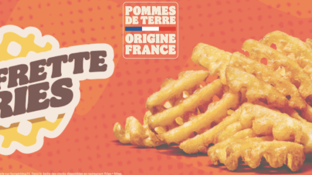 Burger King lance les nouvelles Gaufrette fries !