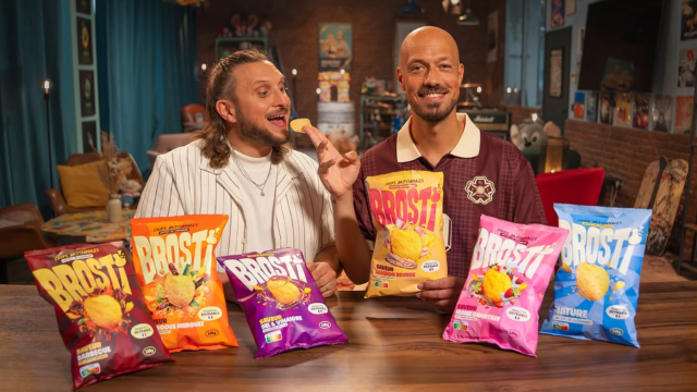 McFly et Carlito dévoilent Brosti, leur marque de chips ultra gourmande et créent le buzz !