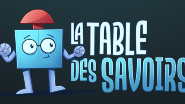 Découvrez “la table des savoirs”,  la nouvelle plateforme de culture générale signée Emilien des 12 coups de midi !