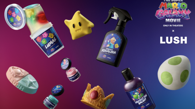 Lush x Nintendo : la collab galactique qui va faire fondre les fans de Mario