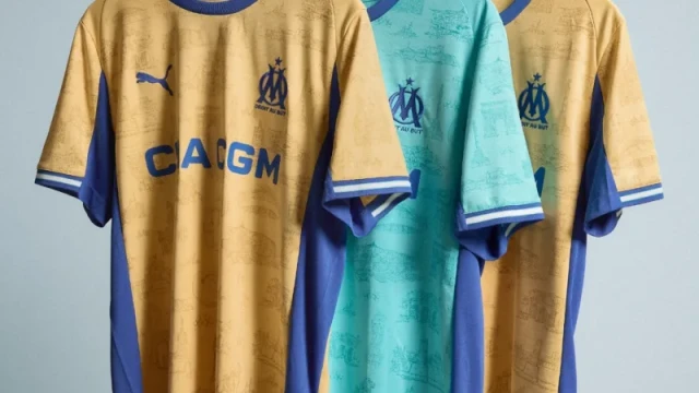 Olympique de Marseille : découvrez le maillot collector qui célèbre la cité phocéenne