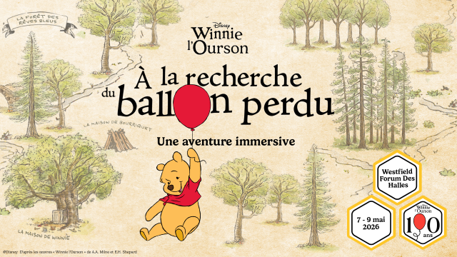 Winnie l’Ourson fête son centenaire avec un pop-up exceptionnel !