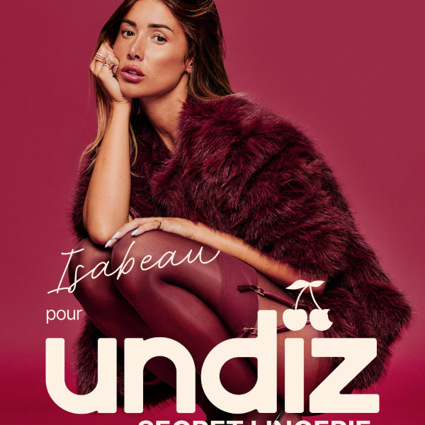 Undiz x Isabeau Delatour : la marque dévoile sa nouvelle collection de lingerie ultra sexy
