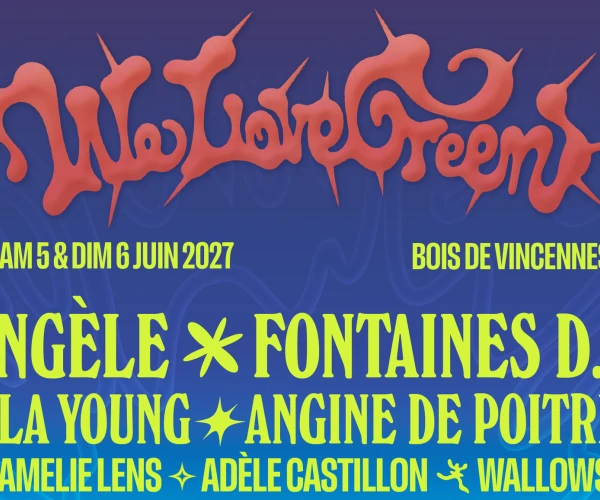We Love Green 2027 :  le festival dévoile ses premiers artistes !