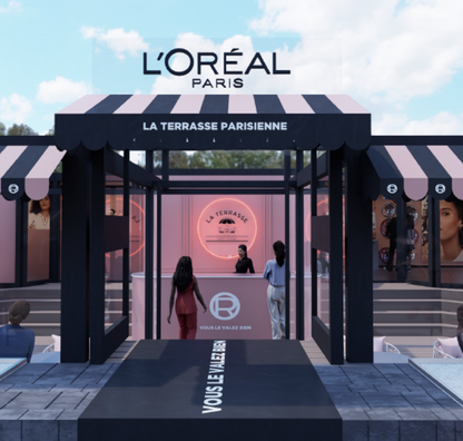 La terrasse secrète de L’Oréal Paris a fait vibrer la Seine !