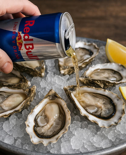 Ces huîtres au Red Bull font le buzz : la recette improbable qui affole TikTok