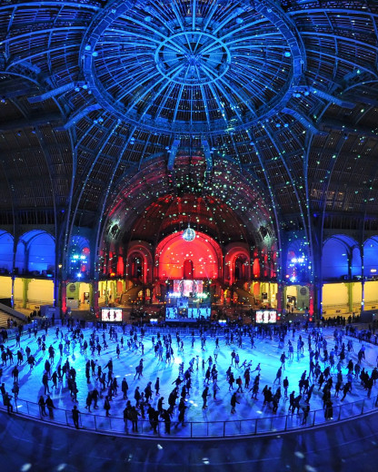 Le Grand Palais rouvre sa patinoire et c’est toujours aussi grandiose !