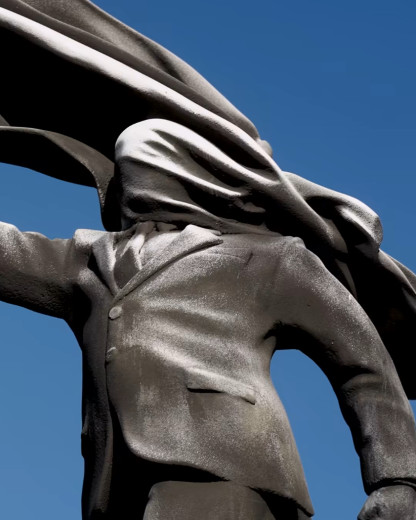 Découvrez la nouvelle sculpture de Banksy à Londres !