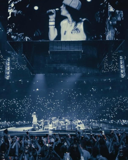 Billie Eilish en concert : files d’attente XXL et camping improvisé devant l’aréna