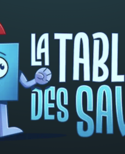 Découvrez “la table des savoirs”,  la nouvelle plateforme de culture générale signée Emilien des 12 coups de midi !