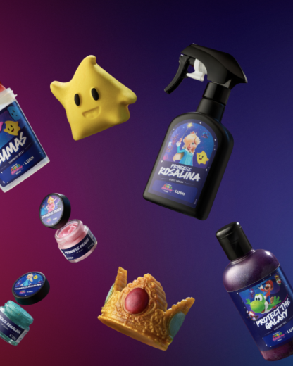 Lush x Nintendo : la collab galactique qui va faire fondre les fans de Mario