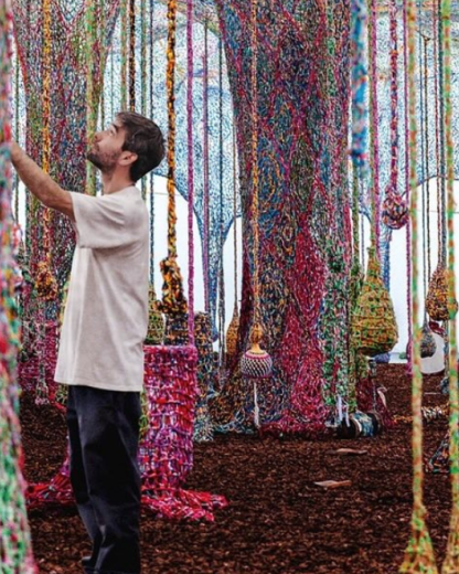 Le Grand Palais rouvre ses portes avec une exposition signée Ernesto Neto