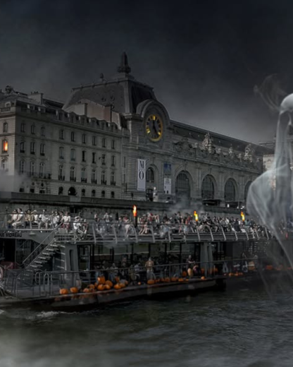 Prêts à frissonner ? Les bateaux parisiens se transforment en escape game pour Halloween