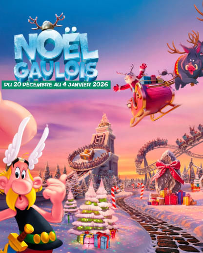 Le Parc Astérix se transforme pour Noël : patinoire et expériences hivernales à tester d’urgence