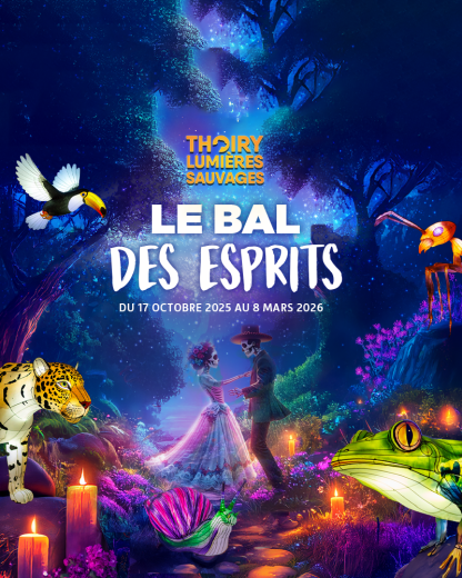 Le plus grand parcours lumineux de zoo d'Île-de-France brille aux couleurs du Mexique