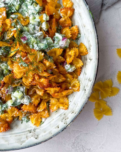 Marre des salades de pâtes classiques ? Testez cette version ultra croustillante