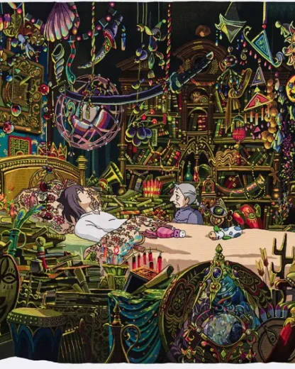 Une nouvelle tapisserie d’Aubusson inspirée du Studio Ghibli à découvrir à Bordeaux