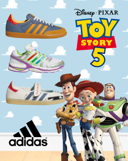 Adidas dévoile une collection Toy Story qui va réveiller votre âme d’enfant