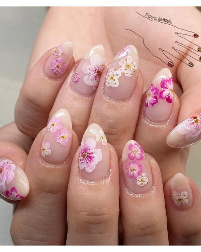 Cherry Blossom : la manucure que vous allez voir partout ce printemps