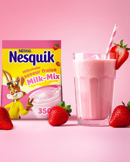 Lait à la fraise : la boisson de notre enfance fait son grand retour !