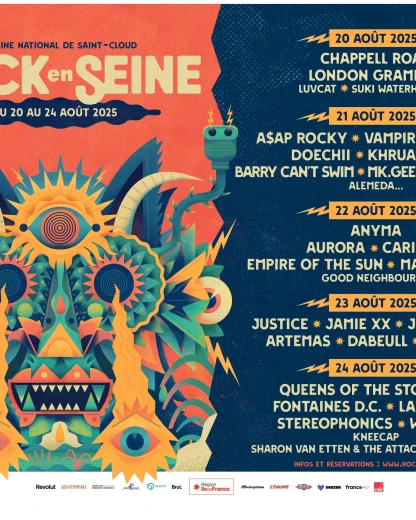 Rock en Seine 2025 : On te dit tout sur le festival le plus stylé de la rentrée