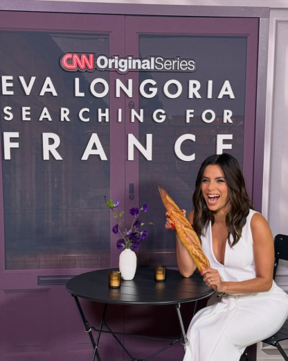 Eva Longoria va mettre Lyon à l'honneur dans son émission Searching for France sur CNN