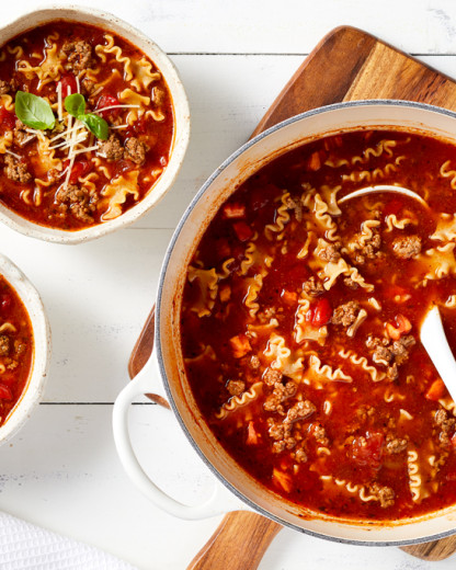 Soupe de lasagnes : la recette virale qui va cartonner cet automne