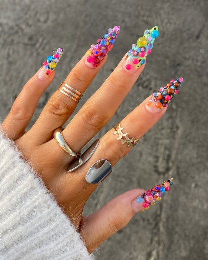 Le nail art 3D s’impose comme la tendance beauté la plus folle du moment
