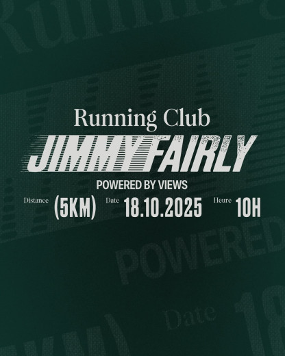 Views x Jimmy Fairly lancent leur Running Club ultra stylé